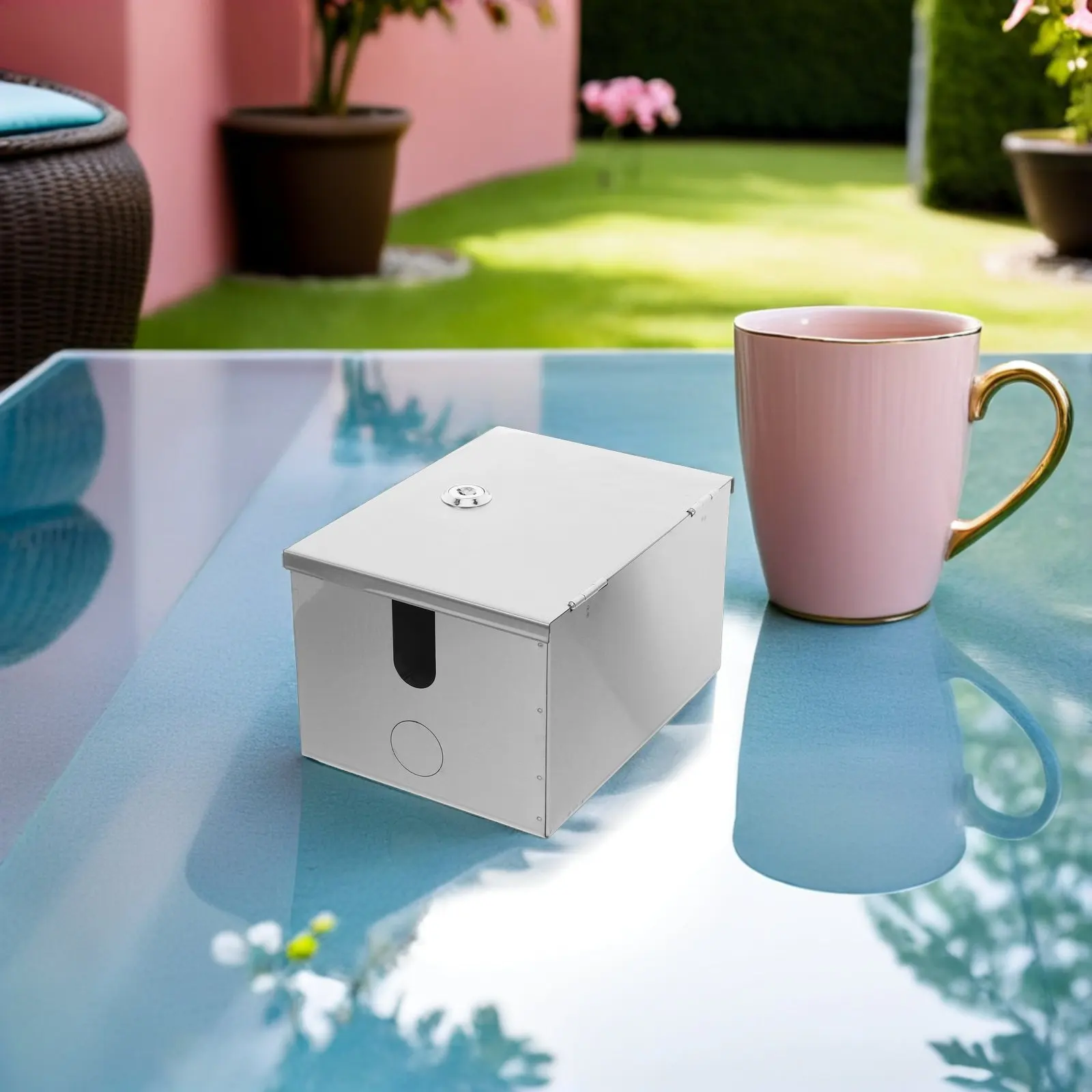 

Водонепроницаемый корпус из нержавеющей стали для наружного использования, запираемый электрический бокс, защитный водонепроницаемый кожух для розеток