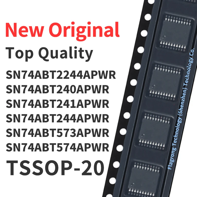 10 Pieces SN74ABT2244APWR SN74ABT240APWR SN74ABT241APWR SN74ABT244APWR SN74ABT573APWR SN74ABT574APWR TSSOP-20 New Original