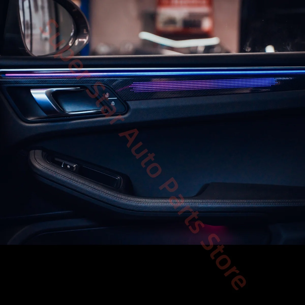 

LED Ambient light Fit for Porsche Macan 2018+ Atmosphere Lamp Automotive Interior lighting upgrade Car accessories APP control