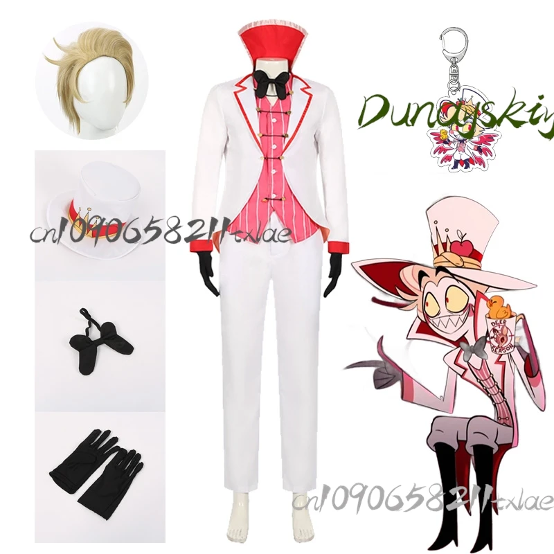 

Люцифер, утренняя звезда, сезон 2, Habzin, костюмы для косплея, парик, пальто, брюки, перчатки, шляпа, реквизит, подарки для фанатов, Хэллоуин, Рождество, Люцифер, Cos