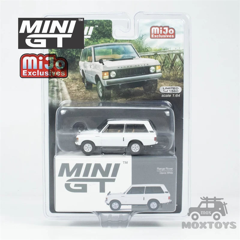 MINI GT 1:64 Range Rover Davos White Diecast Model Car