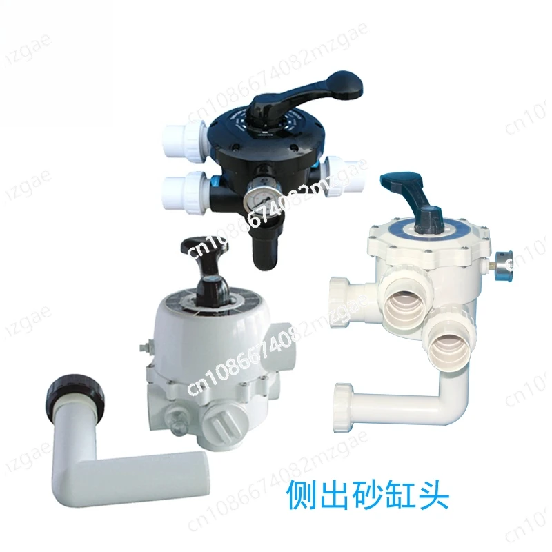 

Песочный цилиндр для бассейна, песочный фильтр головки блока цилиндров, шесть функций, клапан управления обратной промывкой головки блока цилиндров с боковым выпуском