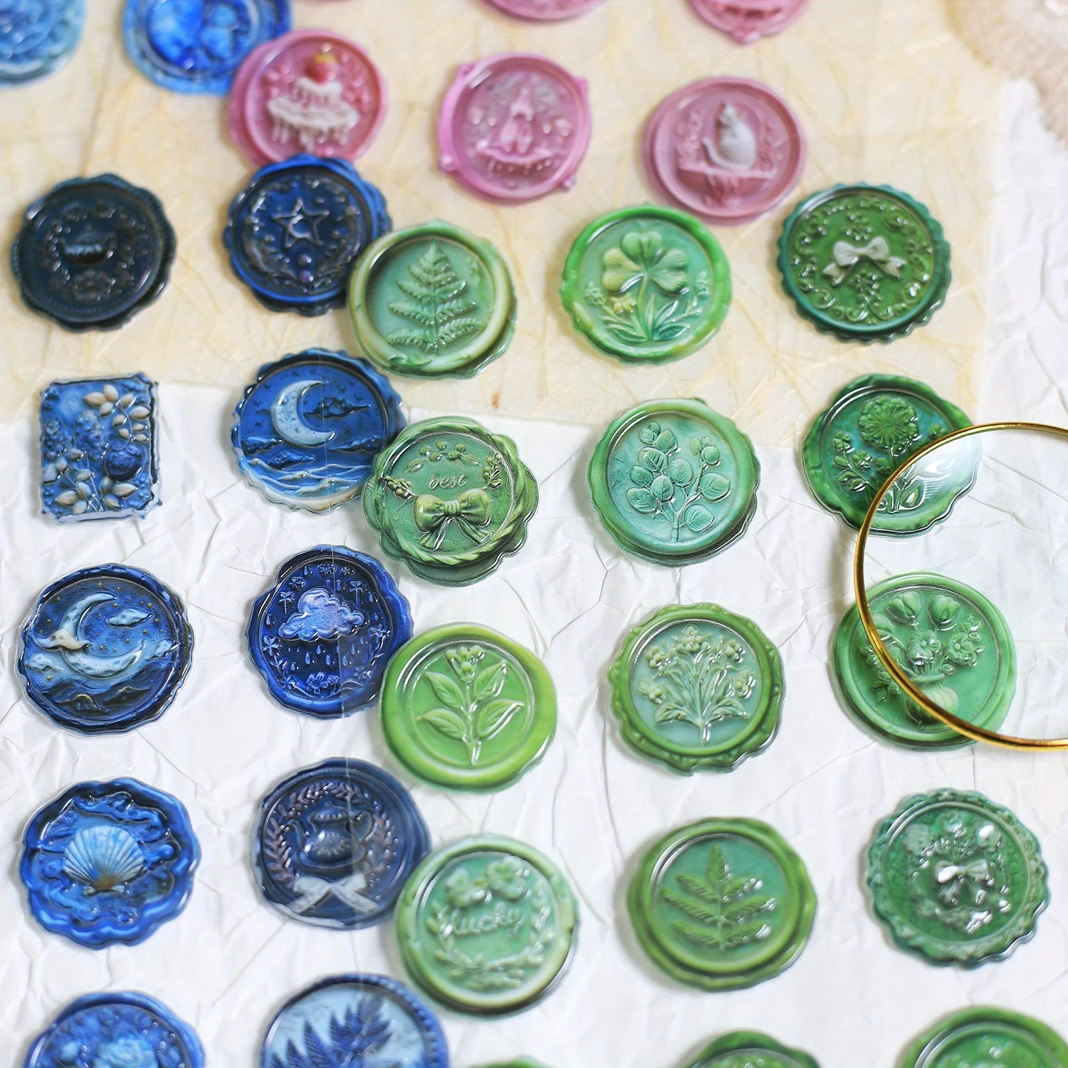 Journamm сургучная печать наклейки конверт печать наклейка самоклеящиеся цветочные восковые наклейки мусорный журнал наклейки для украшения скрапбукинга