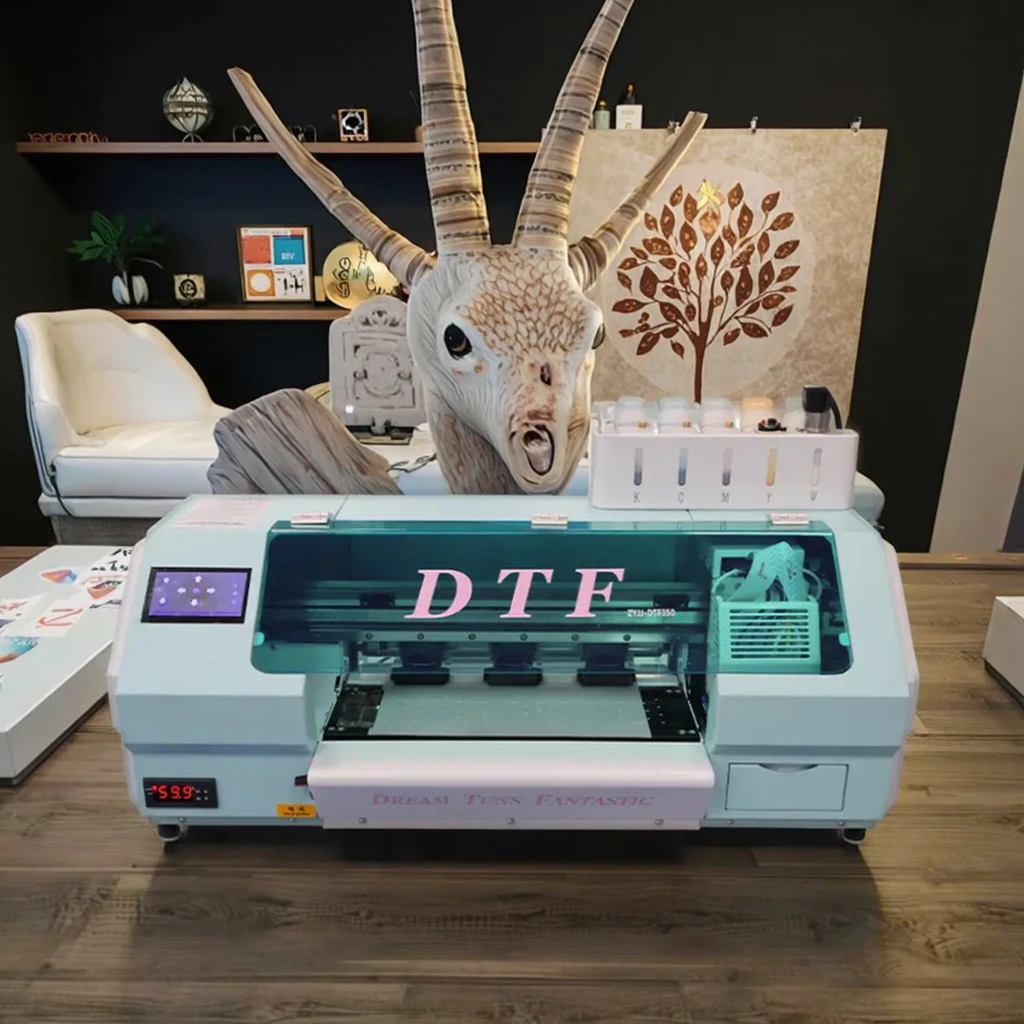 

A3 30cm DTF Printer High Quality Inkjet Tshirt Clothes Printing Machine With Pet Film Transfer