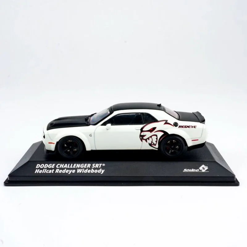 Diecast Solido 1:43 Scale Dodge Challenger Hellcat SRT HELLCAT Alloy Car Model