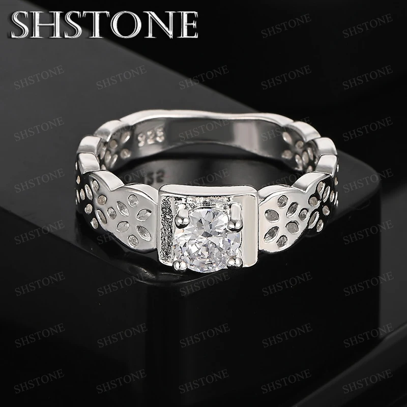 

AAA Zircon High Quality 925 Sterling Silver Ring Lady Fashion Party Wedding Design Jewelry Anniversary Gift Luxury Accessories