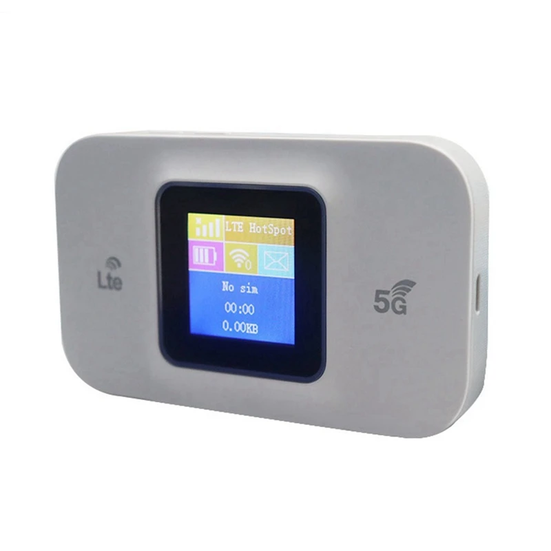 Router Wifi 4G Pocket Mifi Sim Card Plug&Play Mobile 150Mbps Batteria da viaggio ad alta velocità 3000Mah