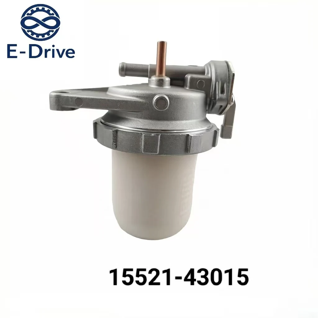 Fuel Filter Assembly 15521-43015 1A001-43010 Fits Kubota D1005 D1105 D1703 Engine Tractor