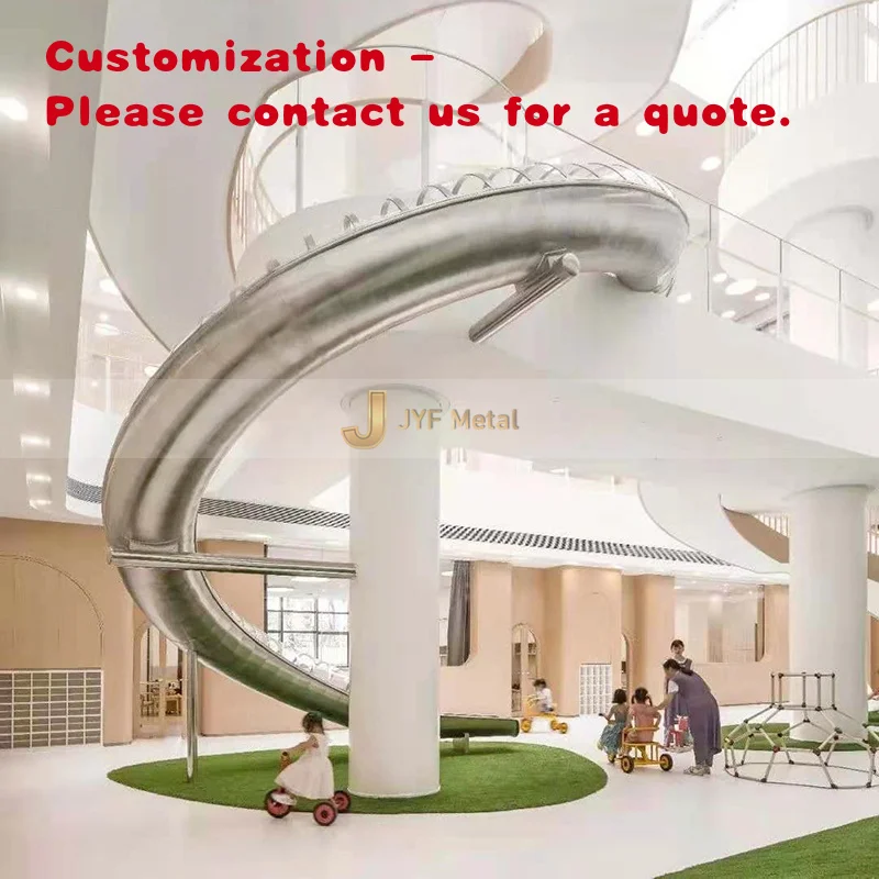 

custom.J267 Hot Sale Indoor Stainless Steel Glass Staircase Commercial Office Building High End Staircase