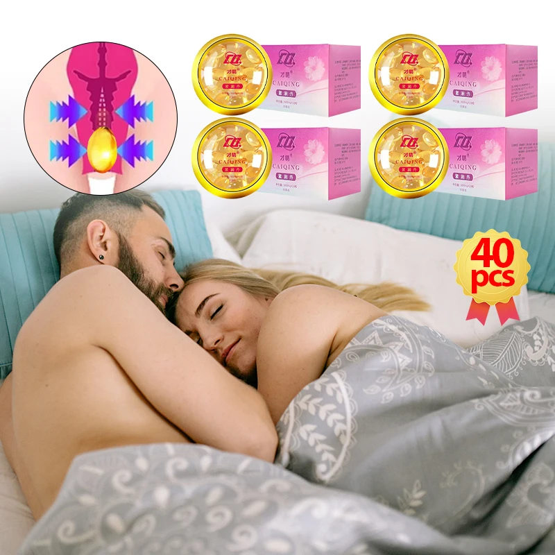 40Pcs Vaginal Tightening Capsules Women Body Private Vaginal Tighten Melts Vagina Shrinking Vaginale Narrow Gynecological Care