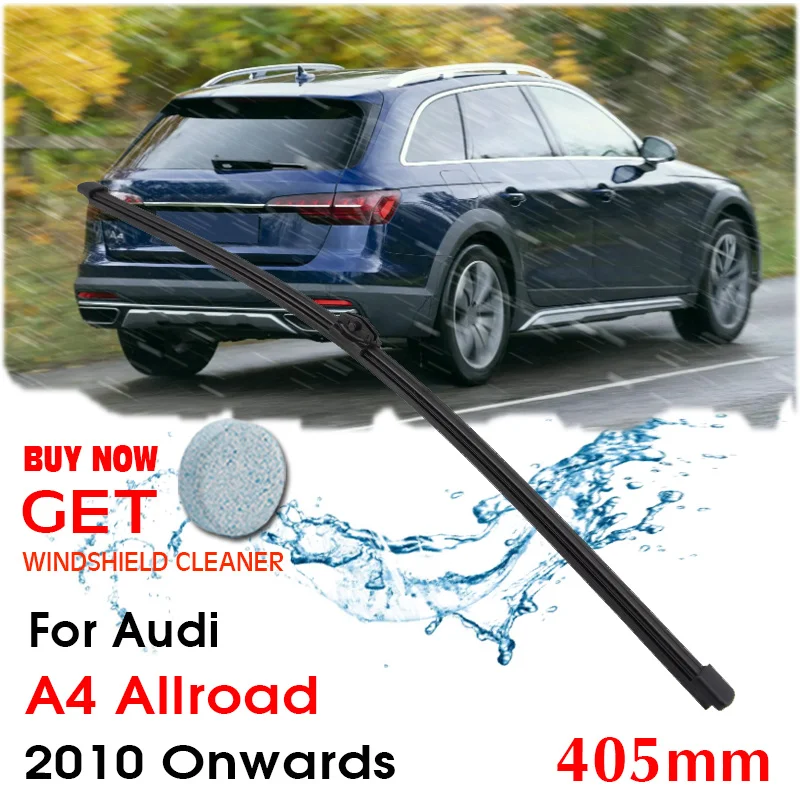 

Car Wiper Blade Rear Back Window Windscreen Windshield Wipers For Audi A4 Allroad Hatchback 405 mm 2010 Onwards Auto Accessories