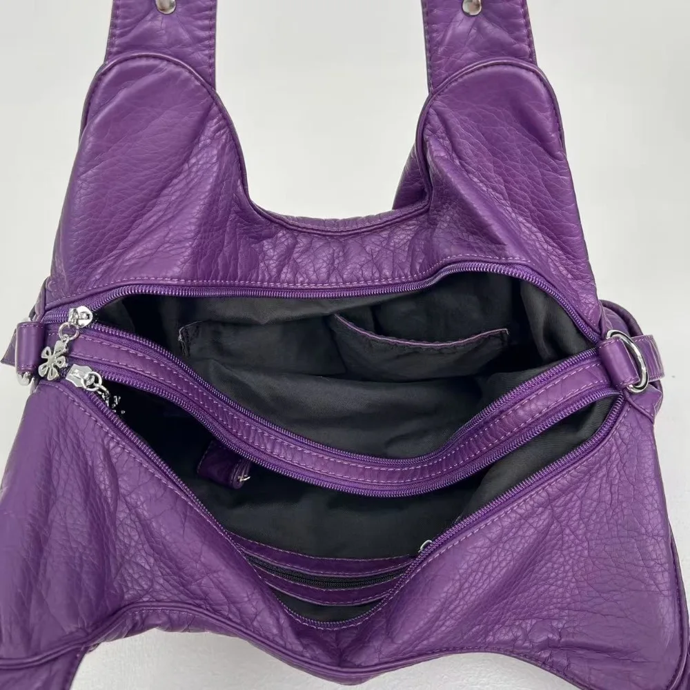 Modische Retro-Y2K-Handtasche für Damen, große Kapazität, mehrere Taschen, Punk-Umhängetasche – Detail 11