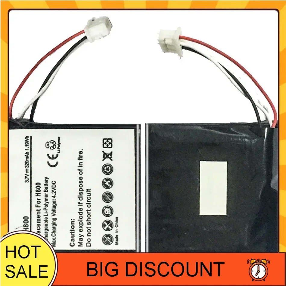 

533- 000067 Аккумуляторы емкостью 320 мАч для LOGITECH H800 533- 000067 AHB 472625 ПСТ 981- 000337 Наушники Аккумулятор для мобильного телефона