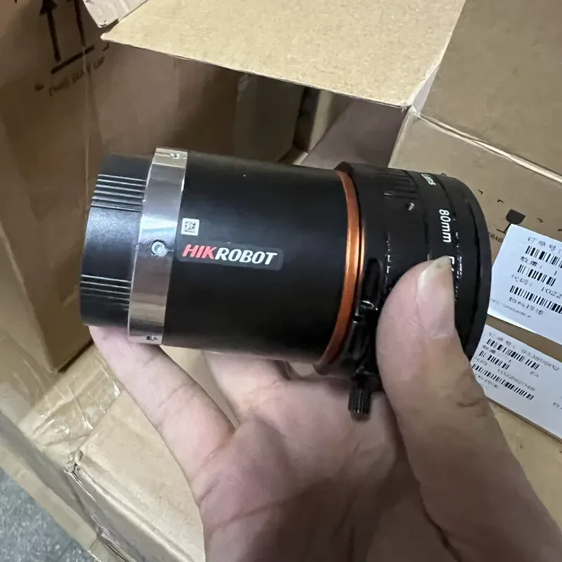 for Haikang robot 100MP Industrial Camera Lens MVL-LF8040M-F F Mount High Resolution Machine Vision Lens for Automation