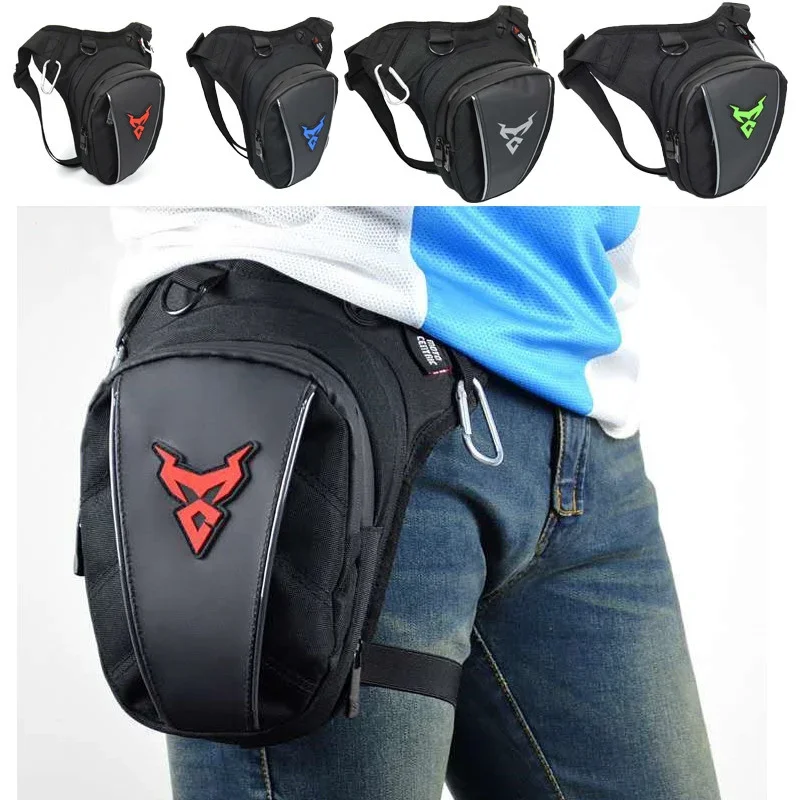 2022 MultiColor Motorcycle Bag Moto Drop Leg Waist Bags Waterproof Outdoor Casual Waist Bag For Kawasaki Cafe Racer Travel Sport