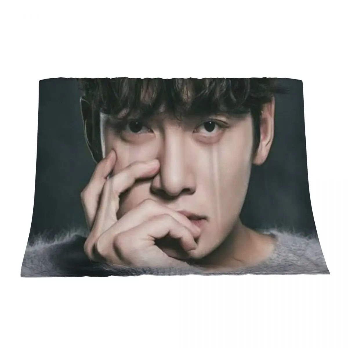 

Ji Chang Wook Throw Blanket for sofa Custom Luxury Thicken Blankets