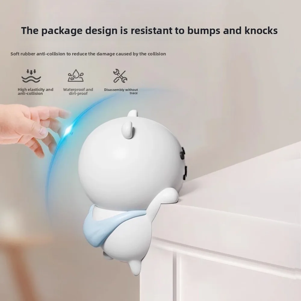 

1/2pcs Silicone Desk Corner Cover Cartoon Bear Anti-Collision Corner Protector Self Adhesive Soft Table Edge Guard Home Gadgets