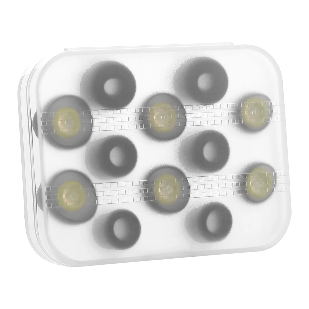 

1 set Memory Foam Earbud Tips Silicone Ear Bud Covers Noise Isolating Comfortable Replacement For Earphones Black