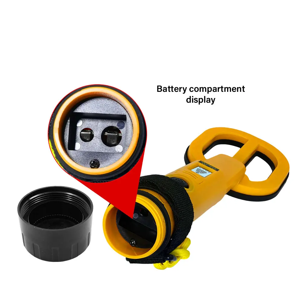 Waterproof TC-130 Handheld Metal Detector with Pulse Induction Technology - Diving Pinpointer for Underwater Treasure Detection