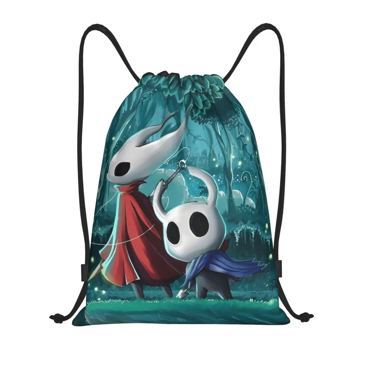 

Рюкзак на шнурке Hollow Knight для инди-игр, спортивная спортивная сумка, рюкзак на шнурке для йоги
