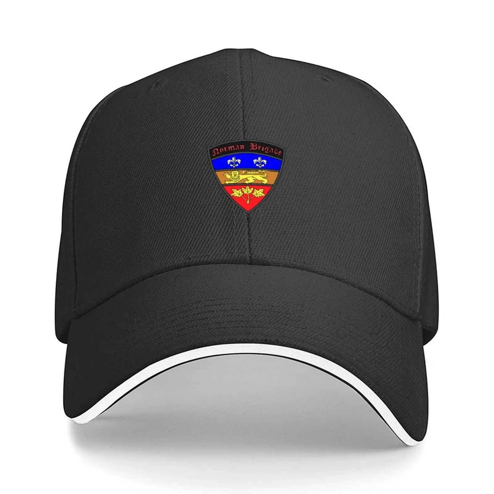 

Norman Brigade Coat of Arms 2nd Edition Baseball Cap Snap Back Hat Icon Snapback Cap Women Men's
