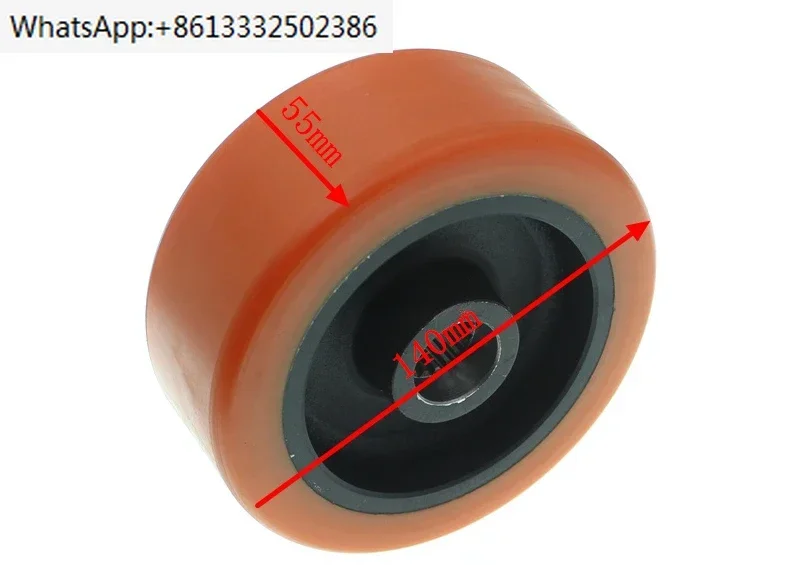 

Hangcha Leiyi Drive Wheel CBD15 Electric Hydraulic Carrier Drive Wheel 140x55 Forklift Bearing Wheel Accessories