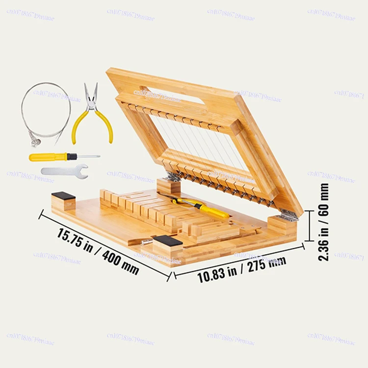 

Household Commercial Soap Cutting Machine Multi-hand Soap Wire Cutting Machine Bamboo Soap Slicer