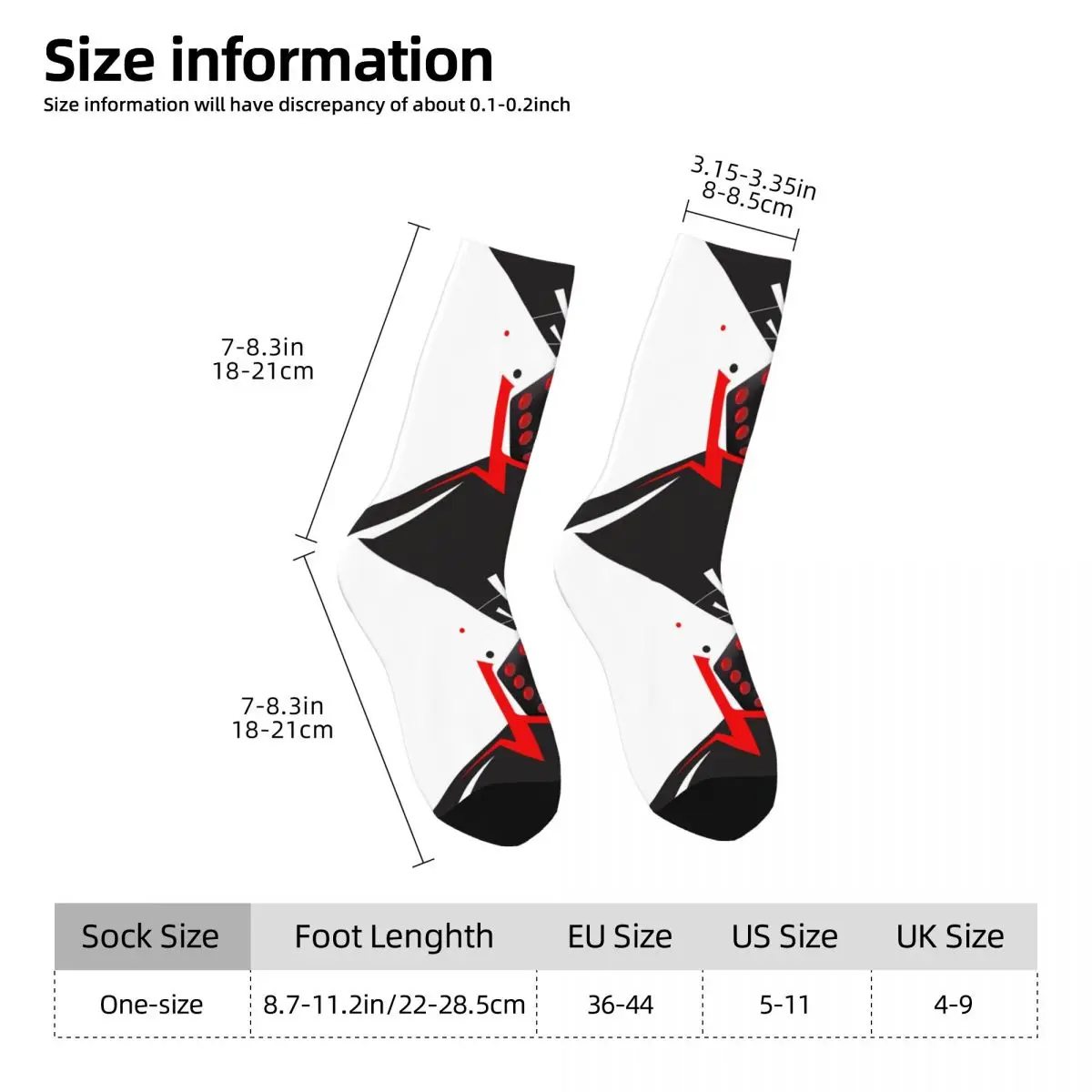 Dice Poker Sock Printed Man Polyester