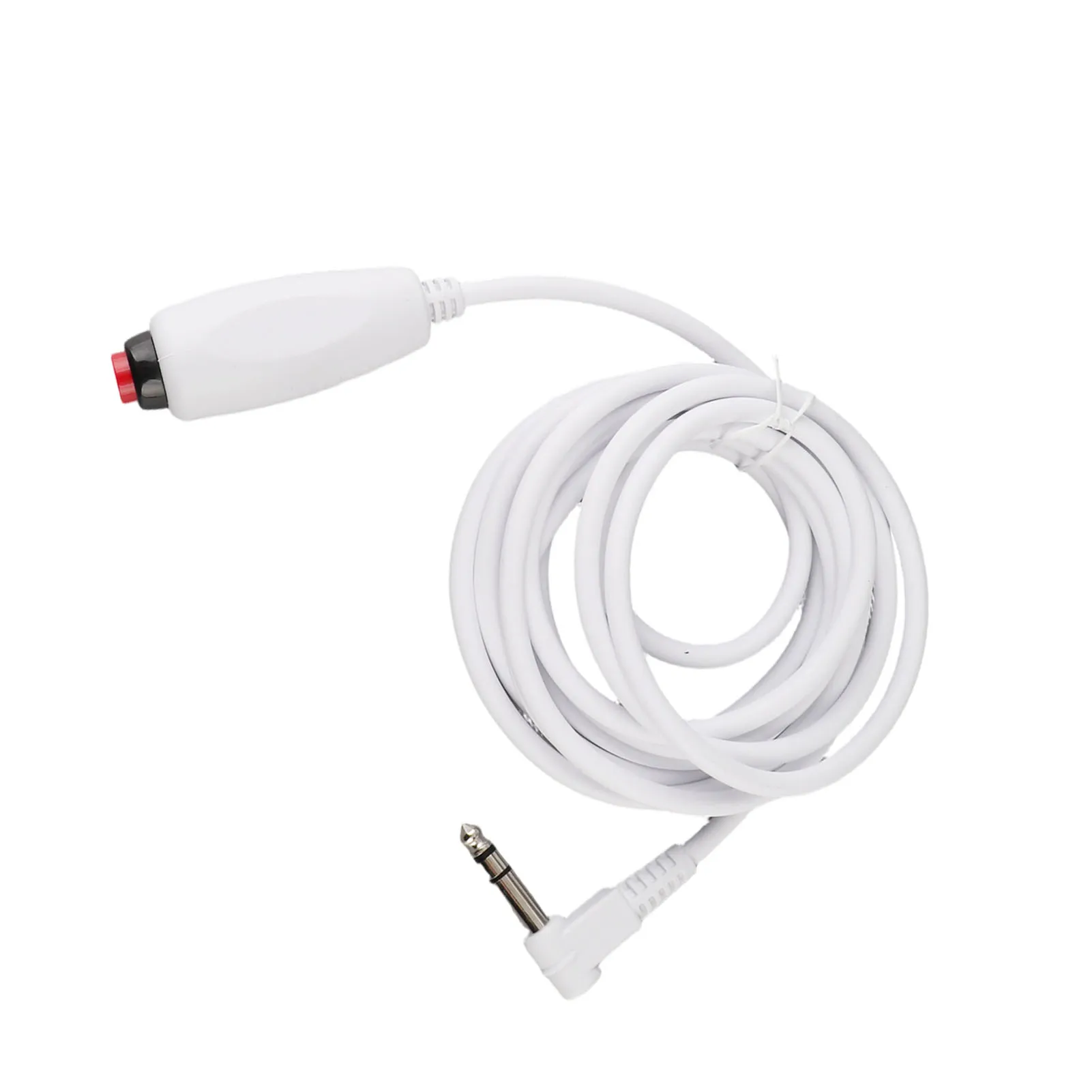 Push Button Cord  6.35mm Interface Replacement Nurse Call Cord with Clip for Nurse Station 9.8ft Push Button Cord