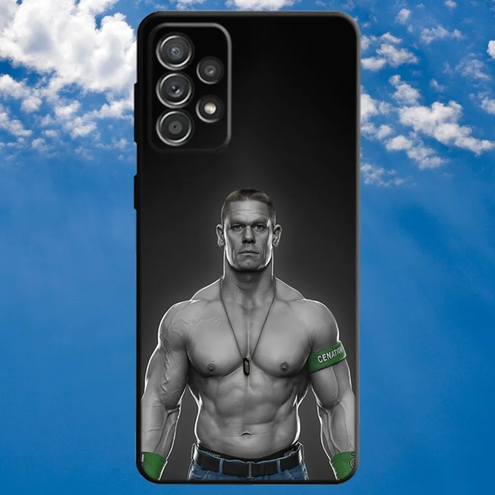 J-John C-Cena Phone Case For Samsung S21,S22 Ultra,S20,S30 plus,S22 plus,S23,S30 ultra 5G Soft Black Cover