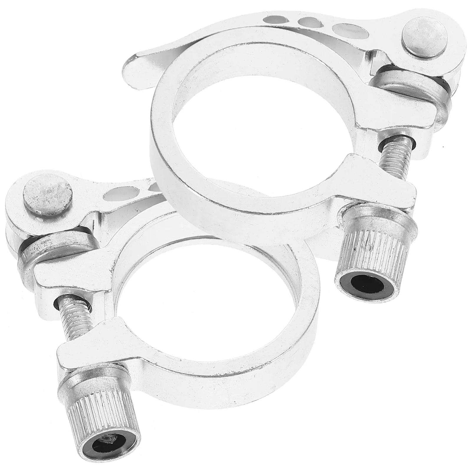 

2pcs 35Mm Aluminum Alloy Quick Release Bike Seatpost Clamp For Road Cycling Fit 30.4-31.8Mm Adjustable Durable Lightweight