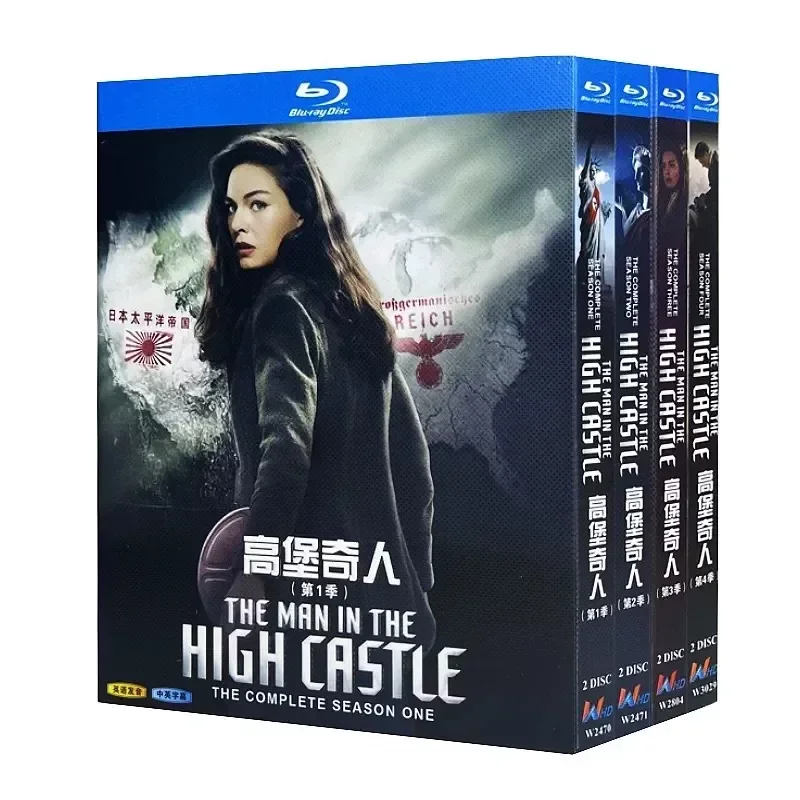 The Man in the High Castle Seasons 1-4 Blu-ray High Definition American Drama BD Disc Box Set