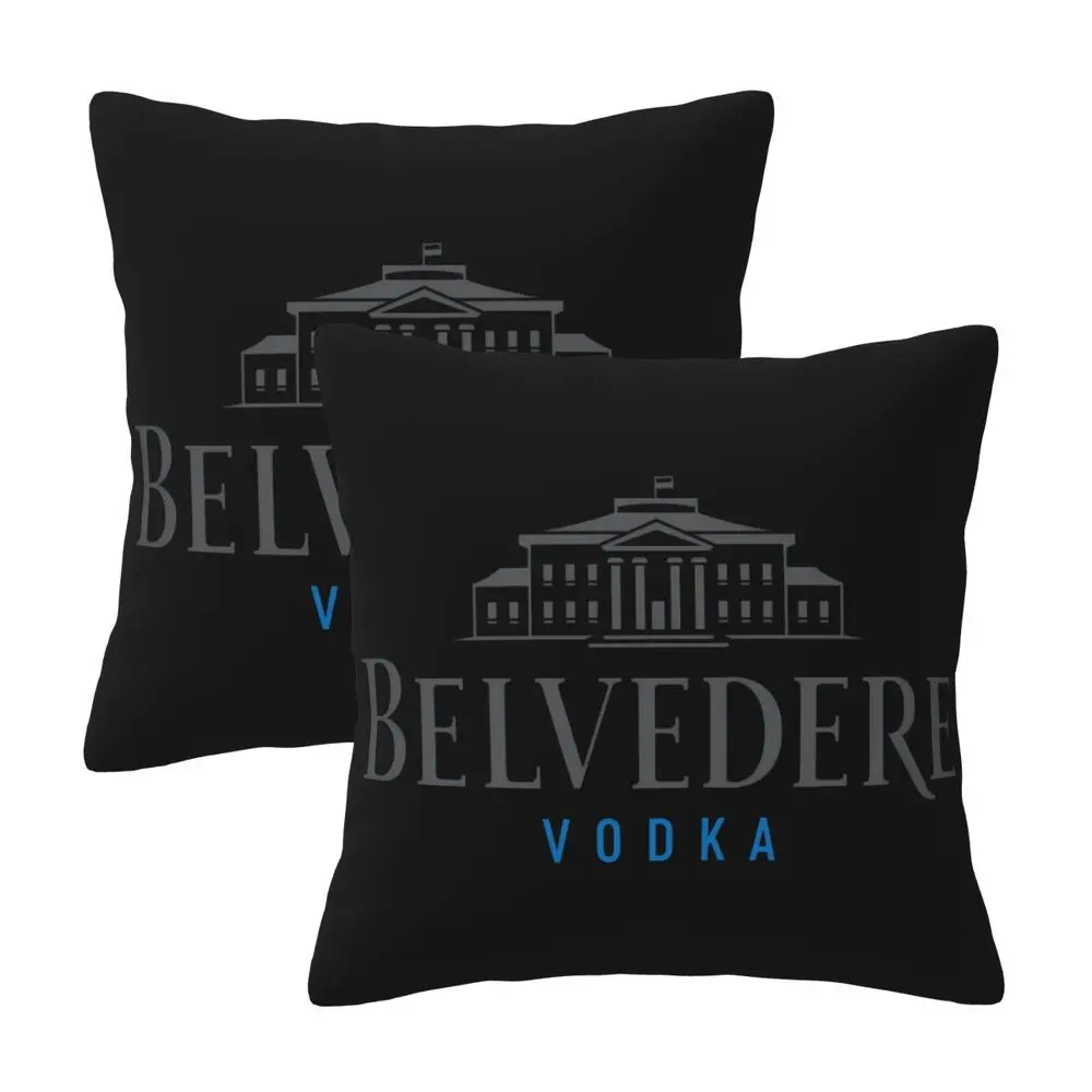 NUEVAS fundas de almohada Belvedere Vodka Fashion Fundas de almohada decorativas suaves y acogedoras 2 piezas