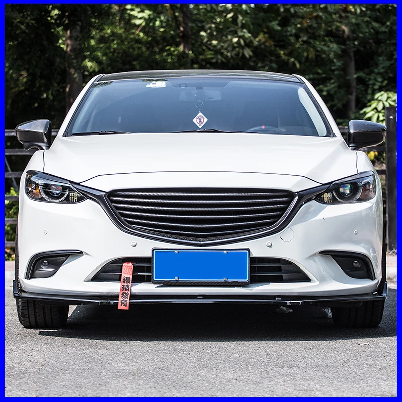 

Car styling For Mazda 6 2016 2017 Headlight Eyelid Eyebrow Decorative Cover Sticker Trim Auto Parts Accessories