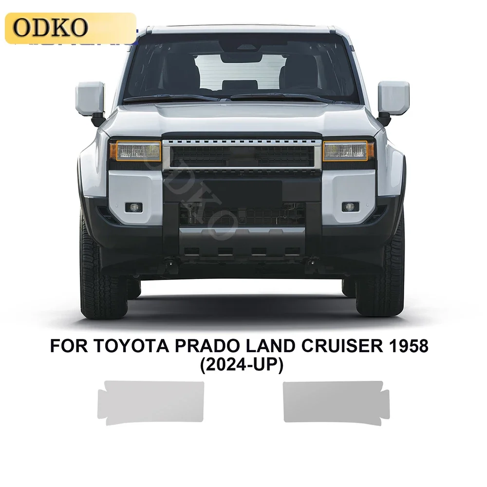 

Headlight Film Rearview Car Paint Protection Film Pre Cut TPU PPF Sticker for Land Cruiser 1958 for Toyota Prado 2024 2025