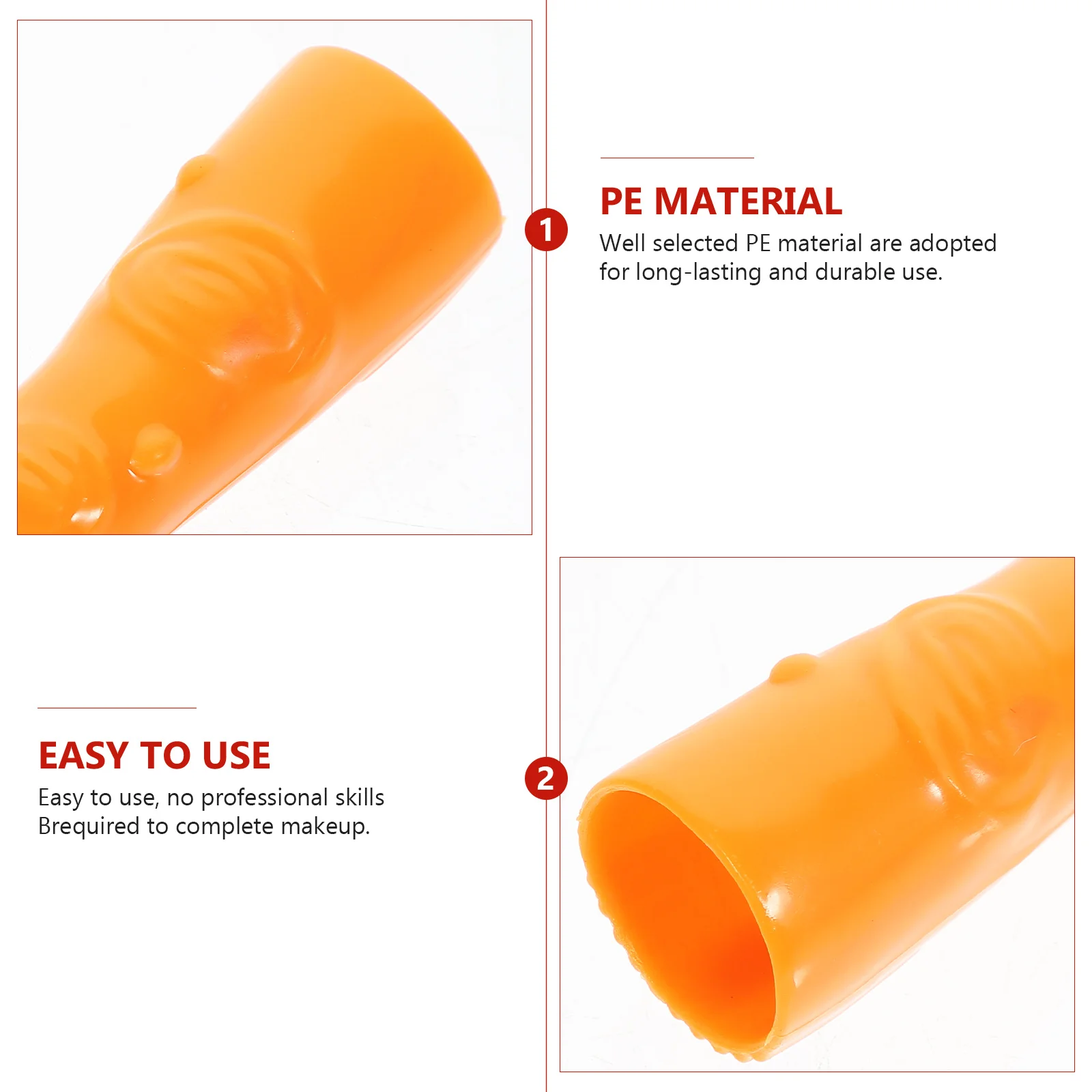 

40 шт., накладные пальцы, накладные ногти на Хэллоуин, аксессуары для костюмов, реквизит, когти, косплей