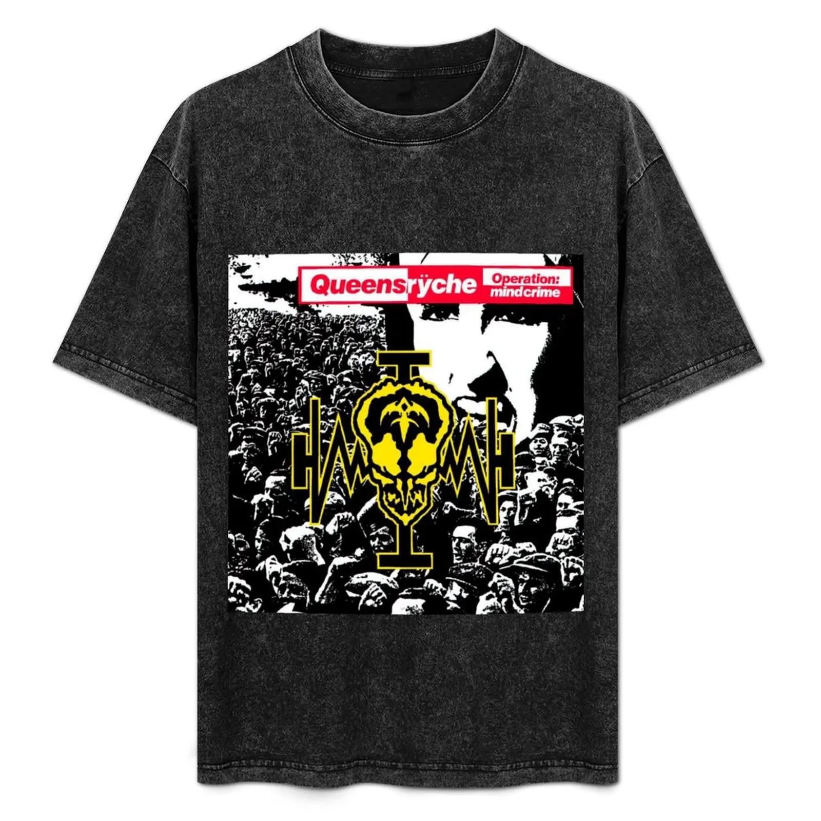 

Best OPERATION MINDCRIME'88 Queensrche T-Shirt Halloween Casual T-Shirt