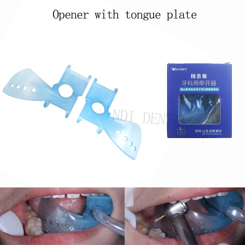 2PCS/BOX Dental Retractor Tongue Shield Can Be High Pressure Used To Sterilize Intraoral Supports with High Temperature