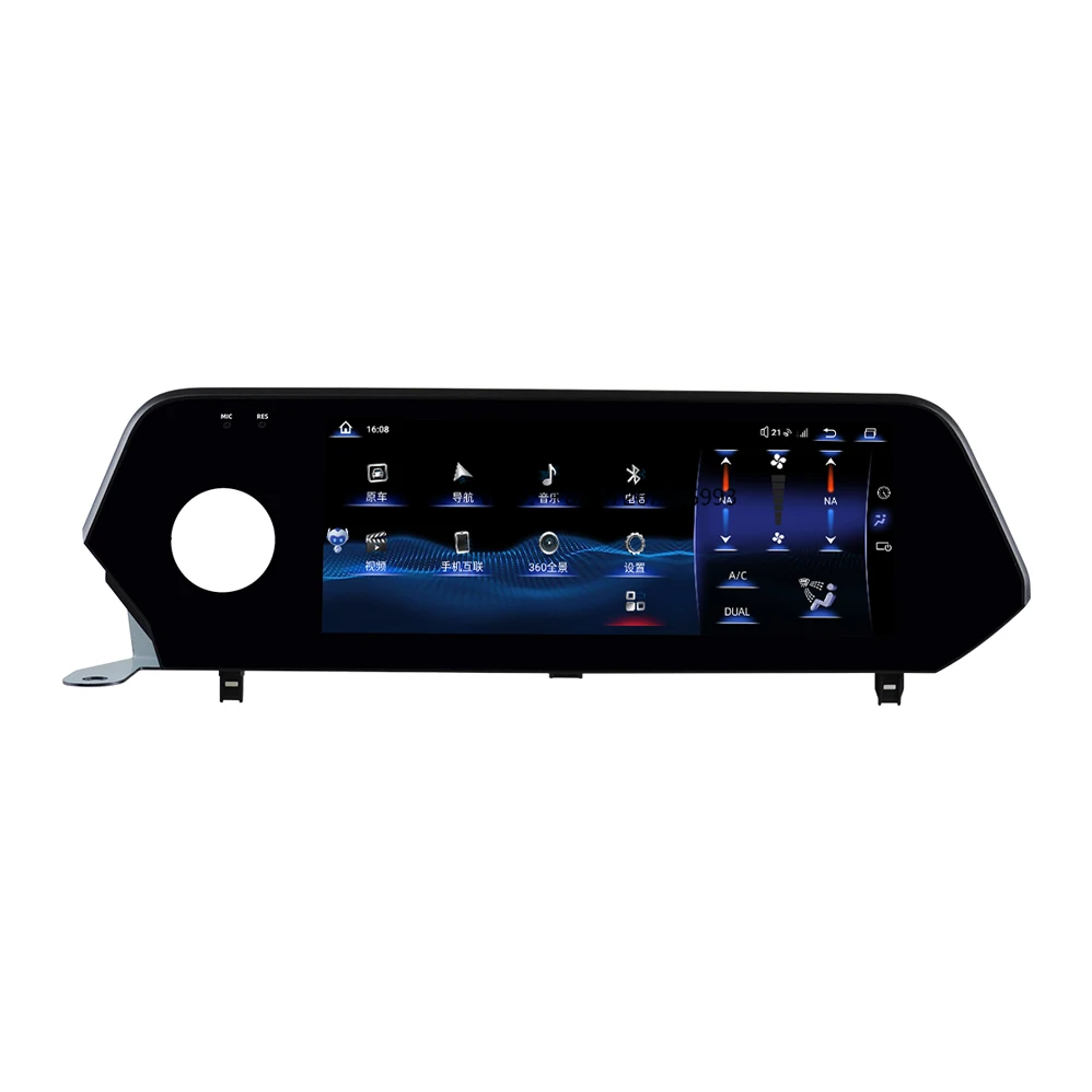 Touch Screen Android Car Player 10.25 Inch OLED UX 2019 LHD Dashboard WiFi 4G BT DSP 1 Year