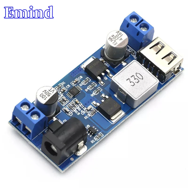 

2/5/10/20/50Pcs DC 5V6A DC-DC Step-Down Power Supply Module 12V24V To 5V Power Converter USB Charging 5A High Power 30W