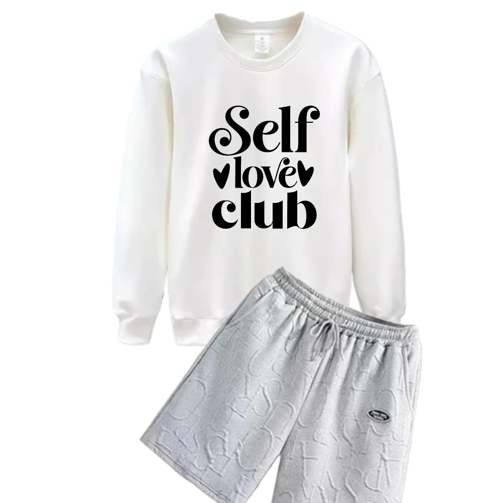 

2025 Long Sleeve four seasons Men Workout Set Leisure Sportswear Stretchable Comfortable Training Outfit Sports Tshirt+short set