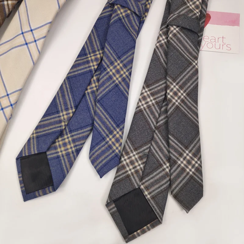 Supply fabric without pilling, exquisite workmanship, men's and women's Japanese JK uniforms, stylish hands, plaid ties