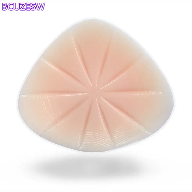 Mastectomy Breast Form Lightweight for Swimming Silicone Breast Prosthesis match Post Surgery Bra With Cover