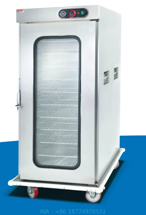 Cart Standing Mobile Banquet Warmer Cart Holding Cabinet CE Approved Commercial Stainless Steel Electric Buffet Food Warmer