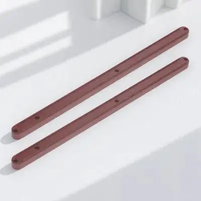 2pcs Drawer Slides Heavy Duty Plastic Bottom Mount Replacement For Wardrobe Kitchen Cabinet Drawer Rails Furniture Slide Tracks