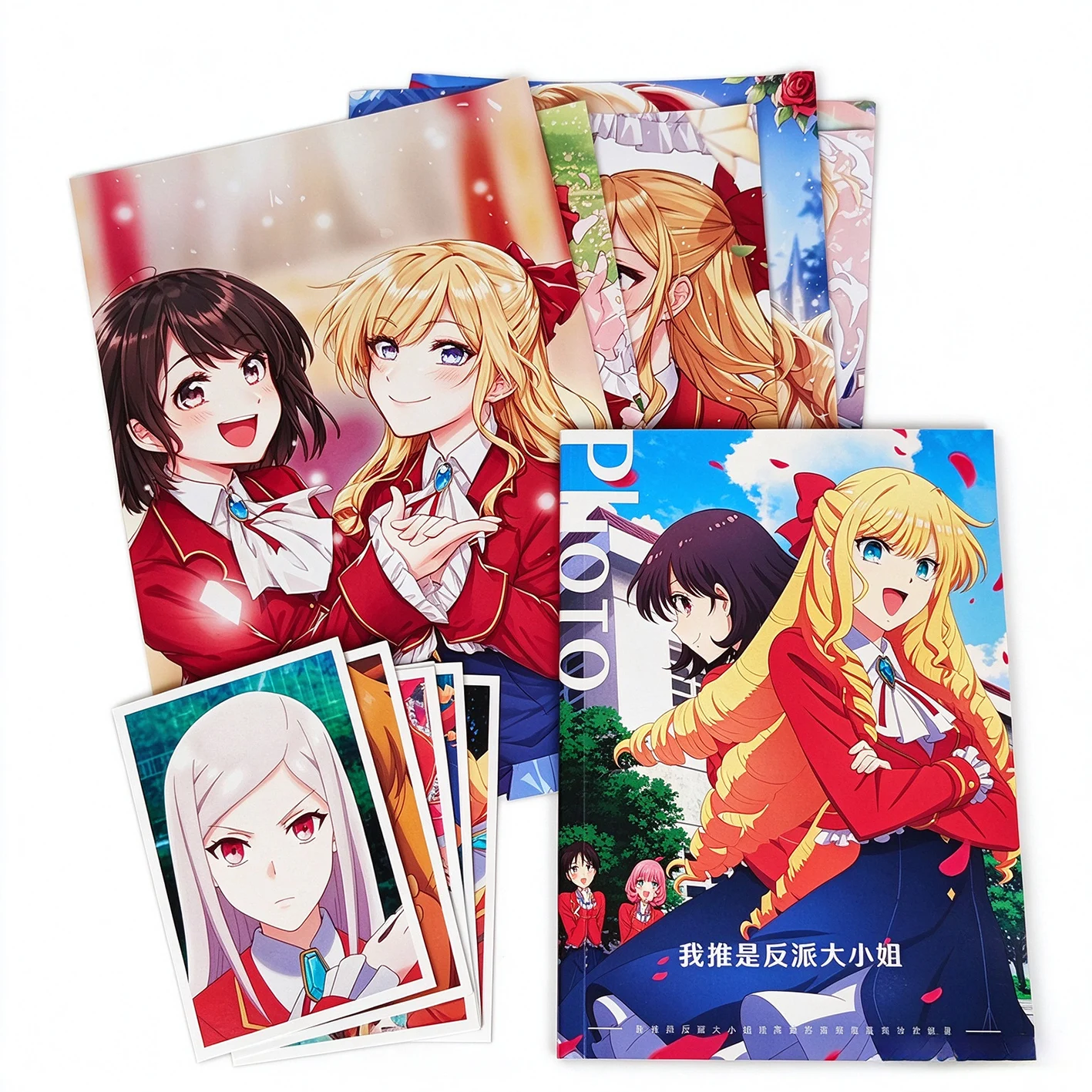 I'm in Love with the Villainess Photo Album Book, Anime Art Book Collection With Postcard and Poster, My Star Character Artwork