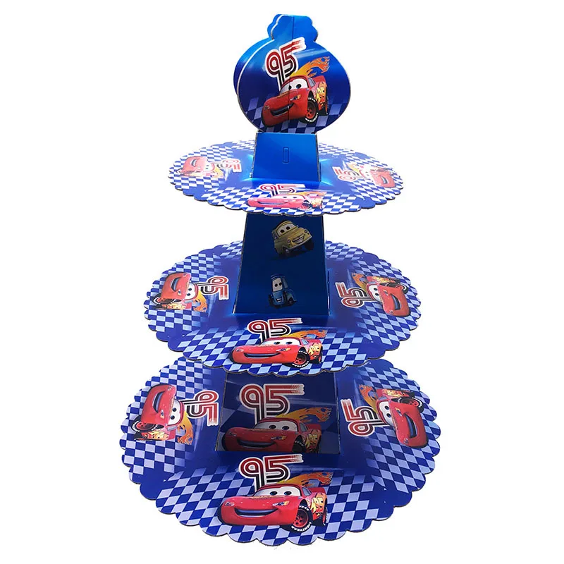 Disney Cars Birthday Party Decoration Tableware Cup Plate Lightning McQueen Birthday Supplies Balloon Banner Backdrop Kid Party