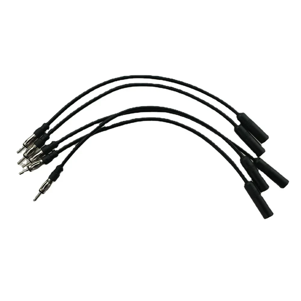 2027 for-10pcs Car CD Player DVD Navigation Radio Audio Plug FM Car Radio Antenna Extension Cable