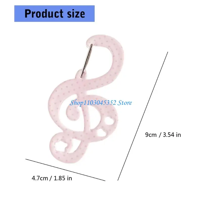 A3PE أكريليك ملاحظة الشكل carabiner خطاف الكليف حامل بطاقة المفاتيح مفتاح الخطاف في الهواء الطلق