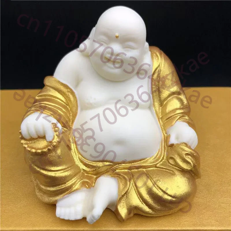 Big Belly Laughing Buddha Sculptures And Figurines Feng Shui Ornaments Home Office Car Table Decoration And Accessories